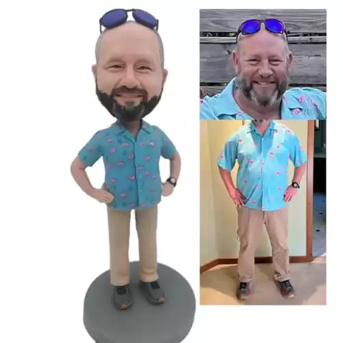 Custom Bobblehead Action Figure Based on Your Photo