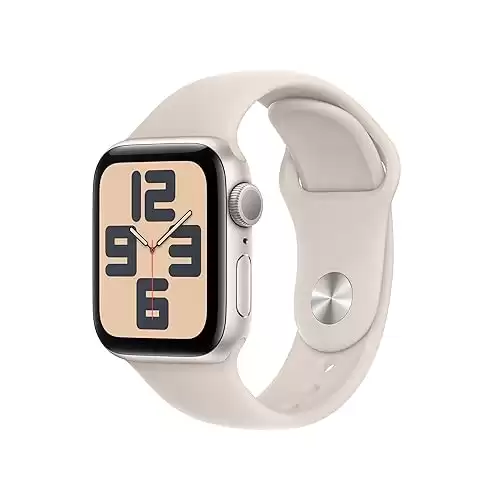 Apple Watch SE (2nd Gen) Smartwatch with Fitness & Sleep Tracker, Crash Detection, Heart Rate Monitor & More.